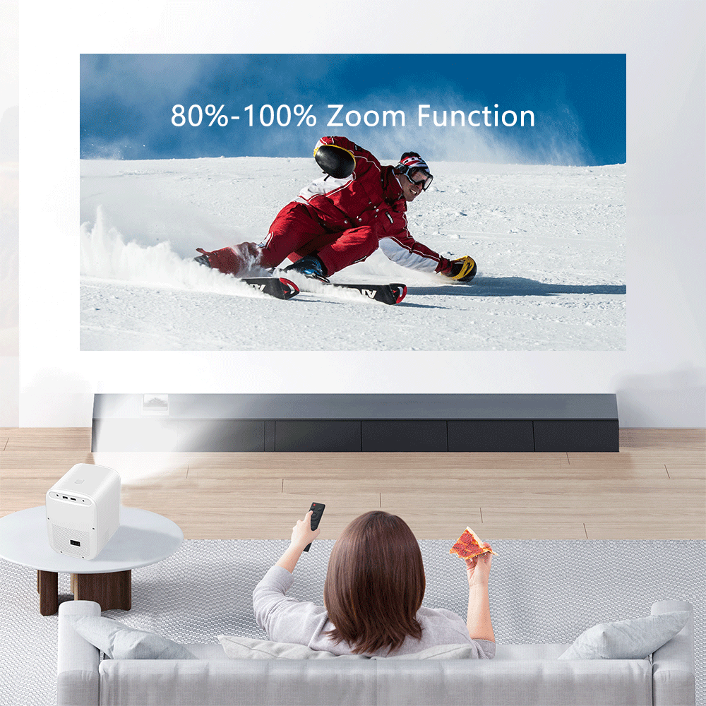 LED Projector Full HD Office Home Theater Cinema 6000 Lumens Projectors