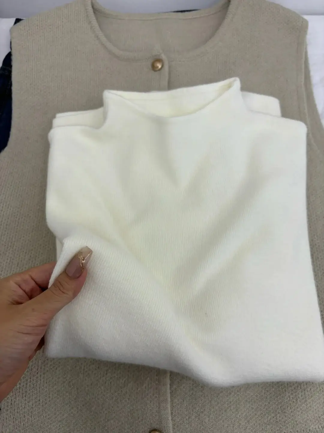 Womens Casual Vintage Knitted Long Sleeve Pullovers Autumn Winter Fashion Turtleneck Ladies Solid Sweater Woman clothing product view