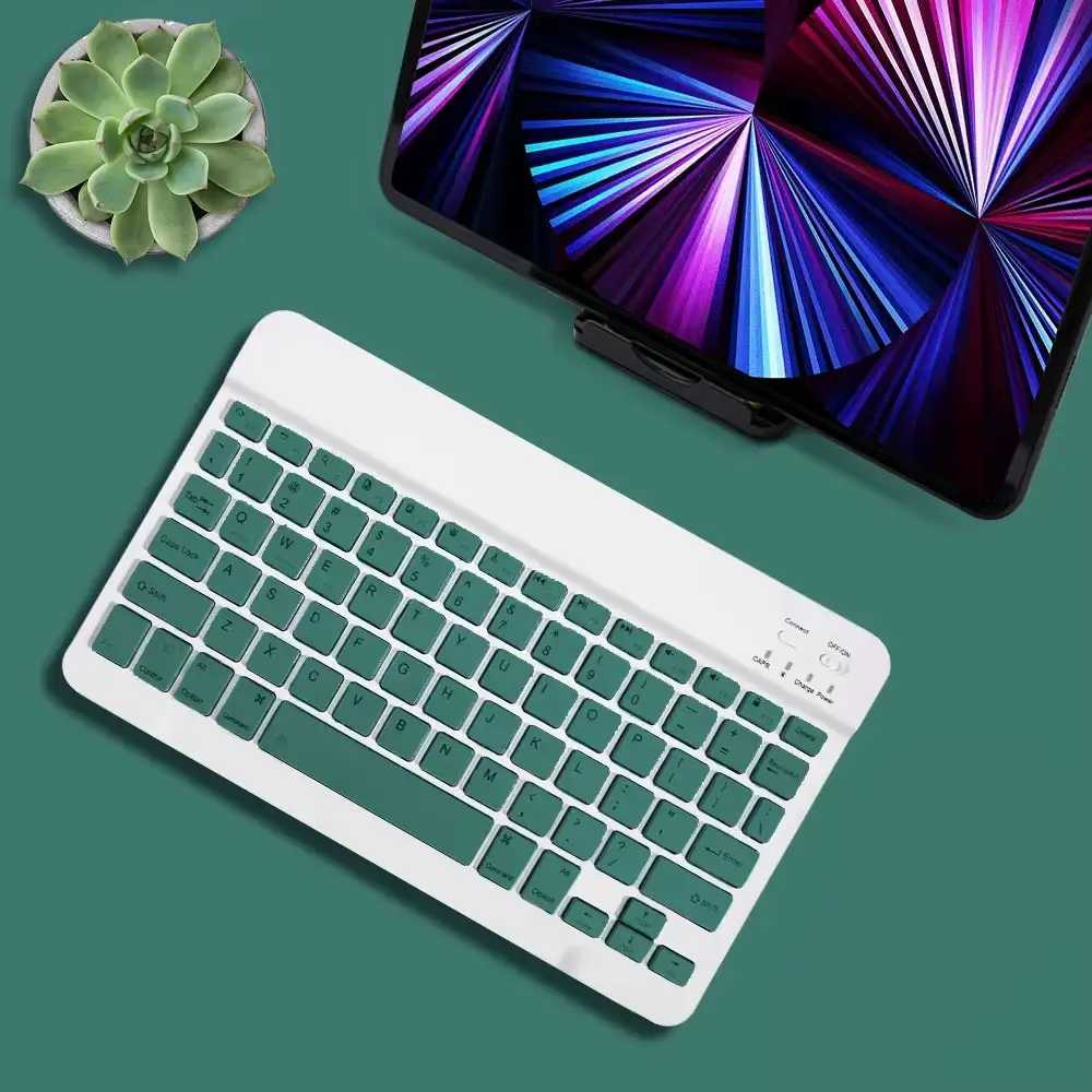 Tablet Wireless 10inch Keyboard For iOS Android Windows For iPad Huawei Samsung Teclado Bluetooth-compatible Keyboard and Mouse product view