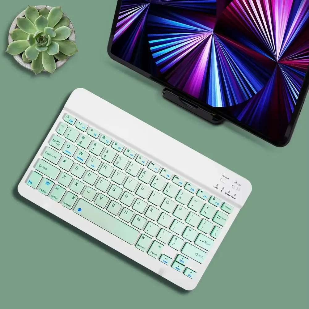 Tablet Wireless 10inch Keyboard For iOS Android Windows For iPad Huawei Samsung Teclado Bluetooth-compatible Keyboard and Mouse product view