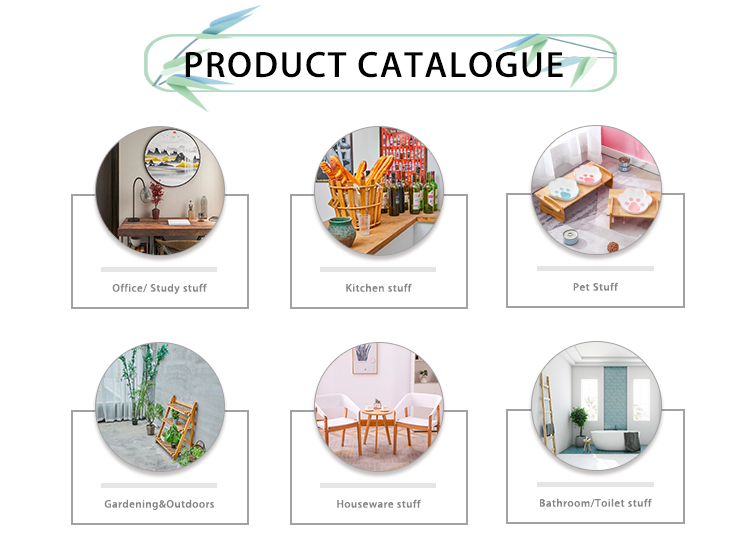 Ins Wholesale Bamboo Desktop Organizer Book Shelf for Home Standing Desktop Bookshelf detail