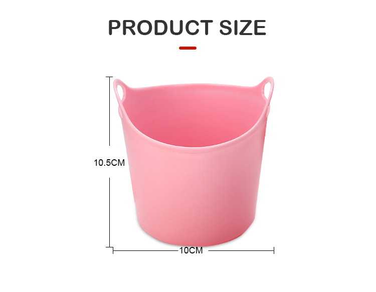 Hot Sale Cute Office School Desk Pen Holder Customizable Storage Stationery Organizer Desk Mini Storage Plastic Pen Holder detail