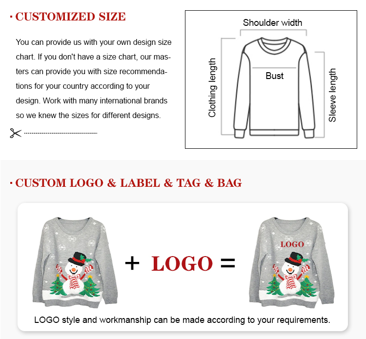Wholesale Womens Winter Knit Sweater Pullover Knit Sweater Long Sleeve Sweaters detail