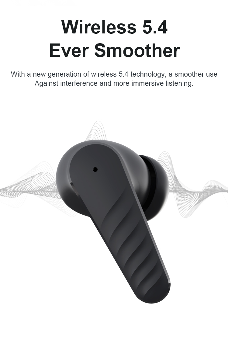 2024 New Wireless Earbuds Tws Headsets Gaming HIFI Bass Sports Game Headphone Earphone T8 detail