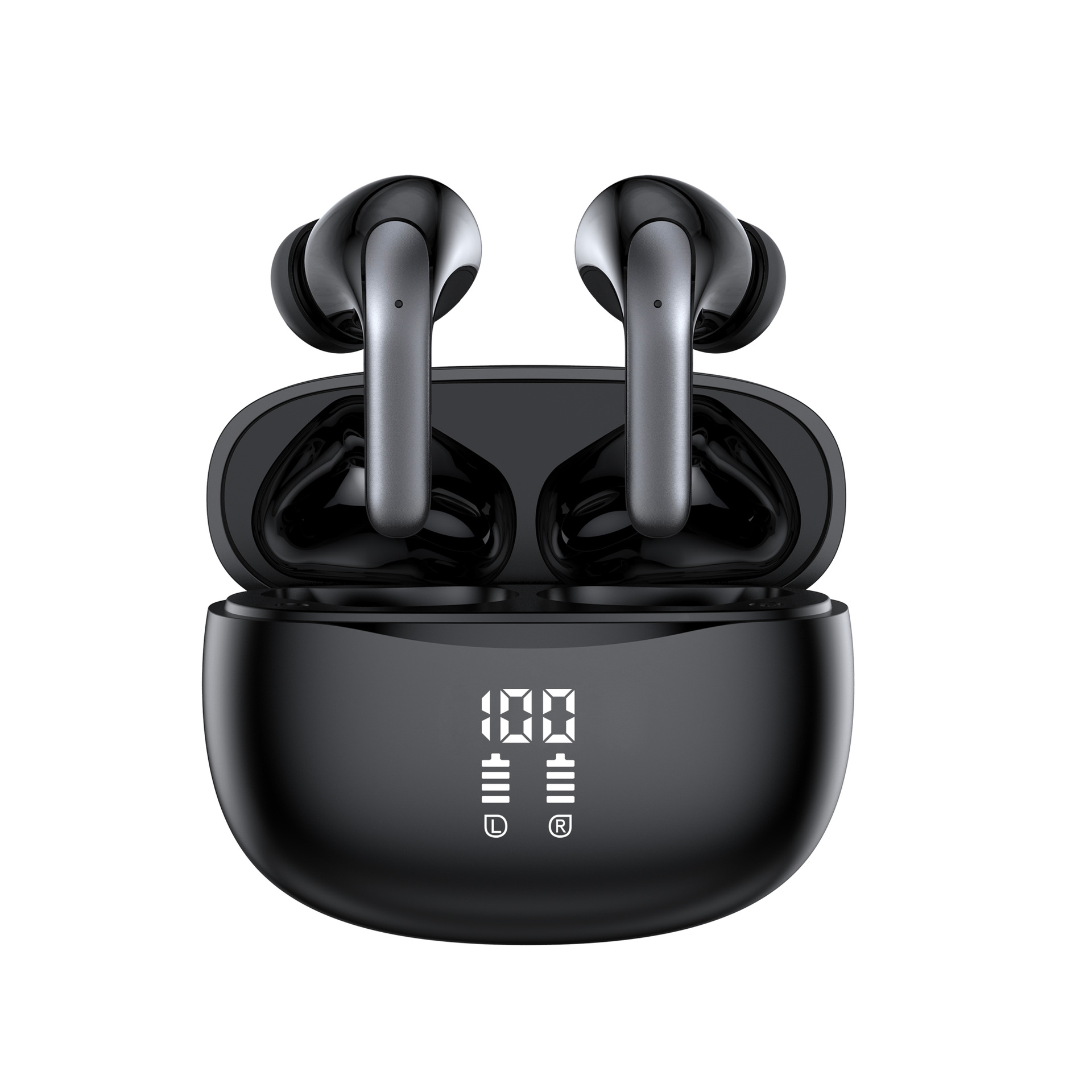Wireless Earbuds BT 5.3 Wireless Earbuds In-ear Wireless Earbuds Built-in Microphone Headphones with Deep Bass for Work Sports