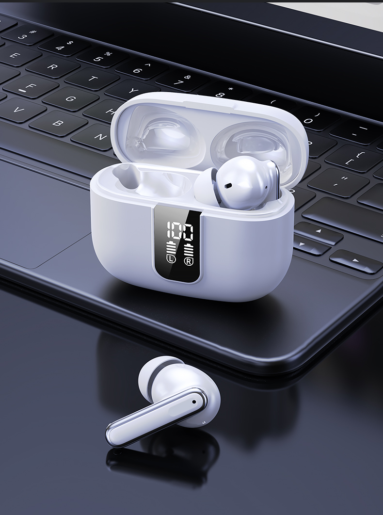 2025 Wireless Earphones with Noise Cancelling Sport Earbuds Headset Smart Touch Microphone ENC TWS Earphone detail