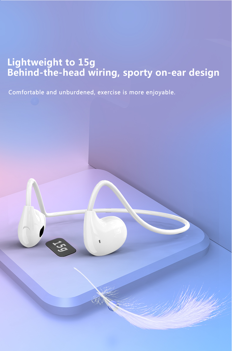 New Neckbands Open Ear Neckband Sports Wireless Headset on Ear Wireless Earphone Earbuds detail