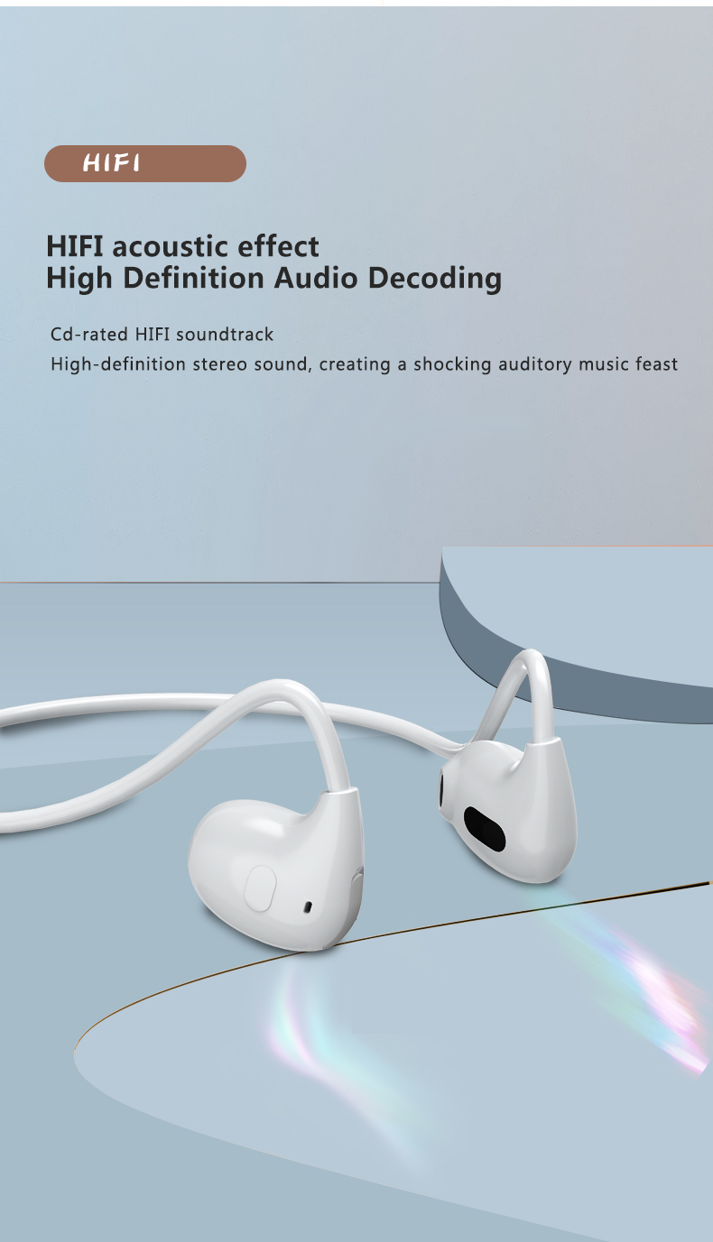 New Neckbands Open Ear Neckband Sports Wireless Headset on Ear Wireless Earphone Earbuds detail