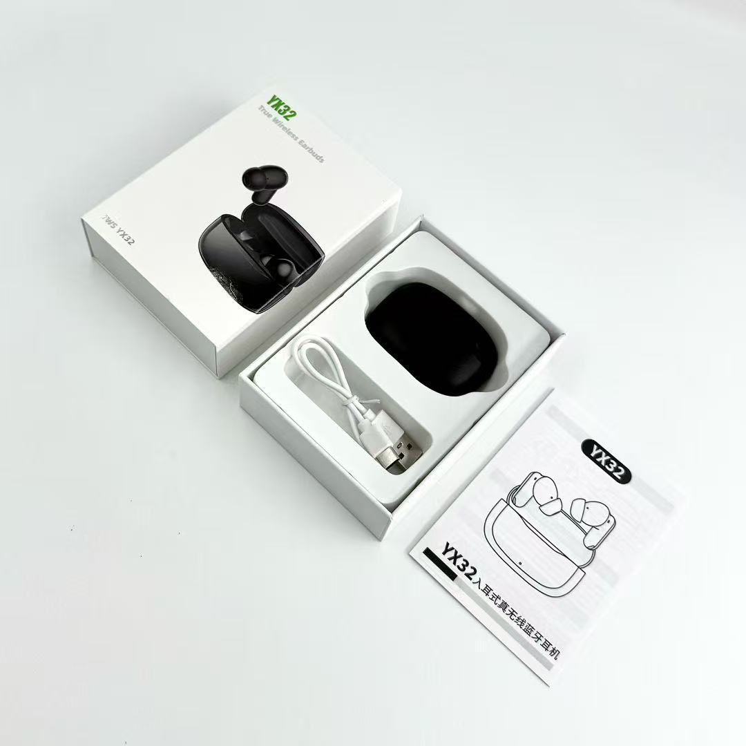 Wireless In-Ear Earbuds ENC Noise Cancelling LED Battery Display Waterproof Low Latency Stereo Sound Bass Headphones Sports product view