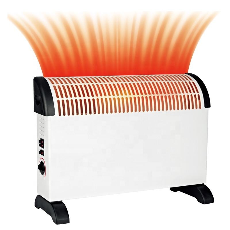 Premium Convection Heater Temperature Controller Plastic 2000W Energy Saving Portable Plug-in Electric Heater for Home Use