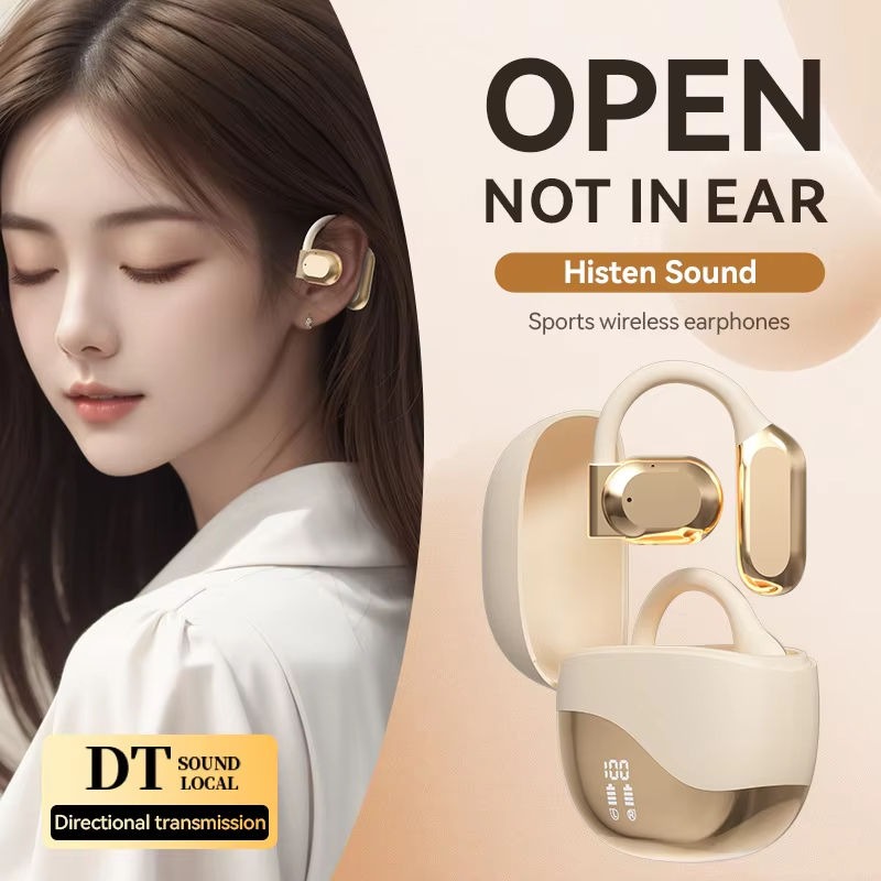 Hot Selling Ai Translator Earbuds 144 Languages Ear Hook Open air Conduction Tws BT Wireless Smart Translate Earphone product view