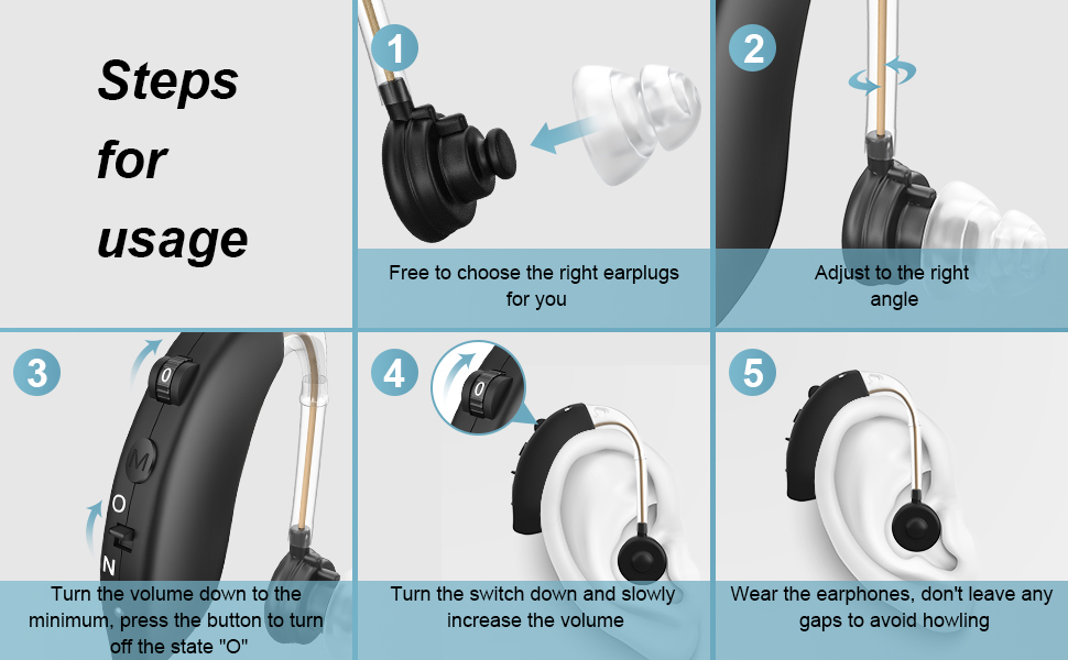 High-Quality Wholesale Noise Reduction Wireless Hearing  Amplifier Device Rechargeable Sound Amplifier for Seniors Ear Assist detail