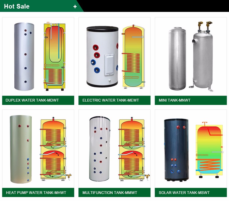 Excellent Waterproof 300L Duplex Stainless Steel square Electric Water Heater detail