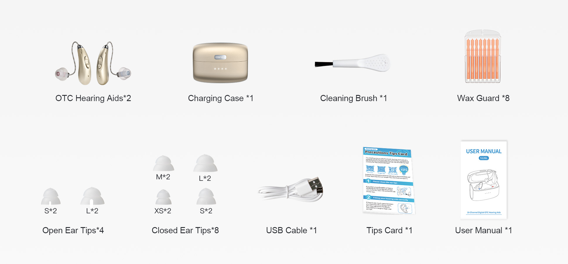Leading Hearing Aid Factory for Healthcare Distributors Ai Adaptive Noise Reduction Volume Discount Hearing Aids detail