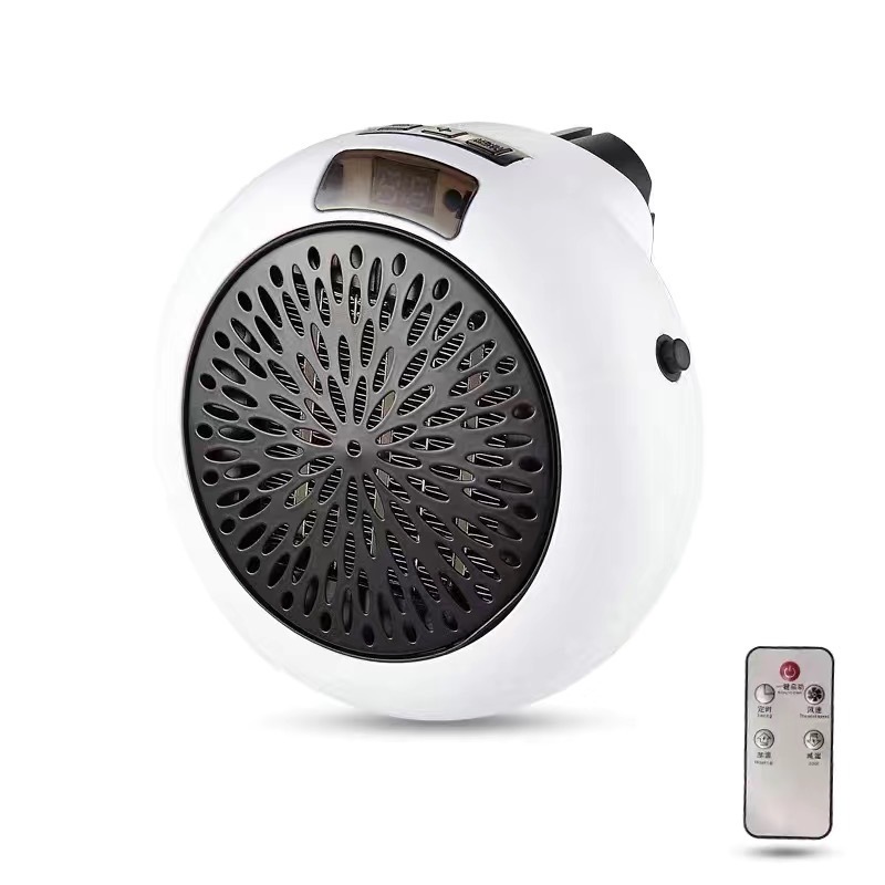 2025 Hot Selling Portable Mini Plug in Electric Wall Heater Drum Home Heaters for Winter Room product view