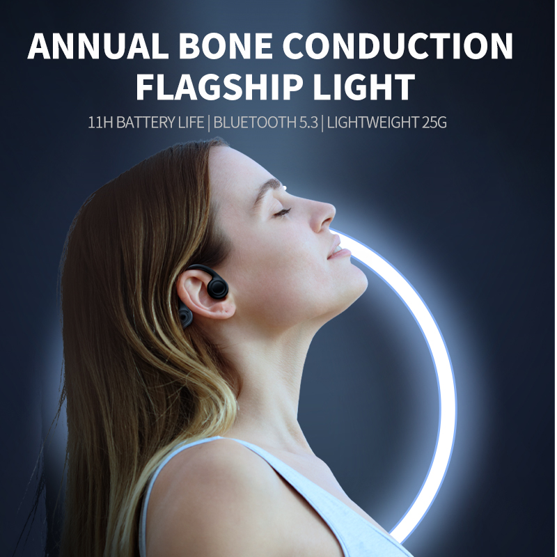 OEM Bluetooths Headset Wireless Earphone Open Ear Bone Conduction Sports Neckband Headphones product view