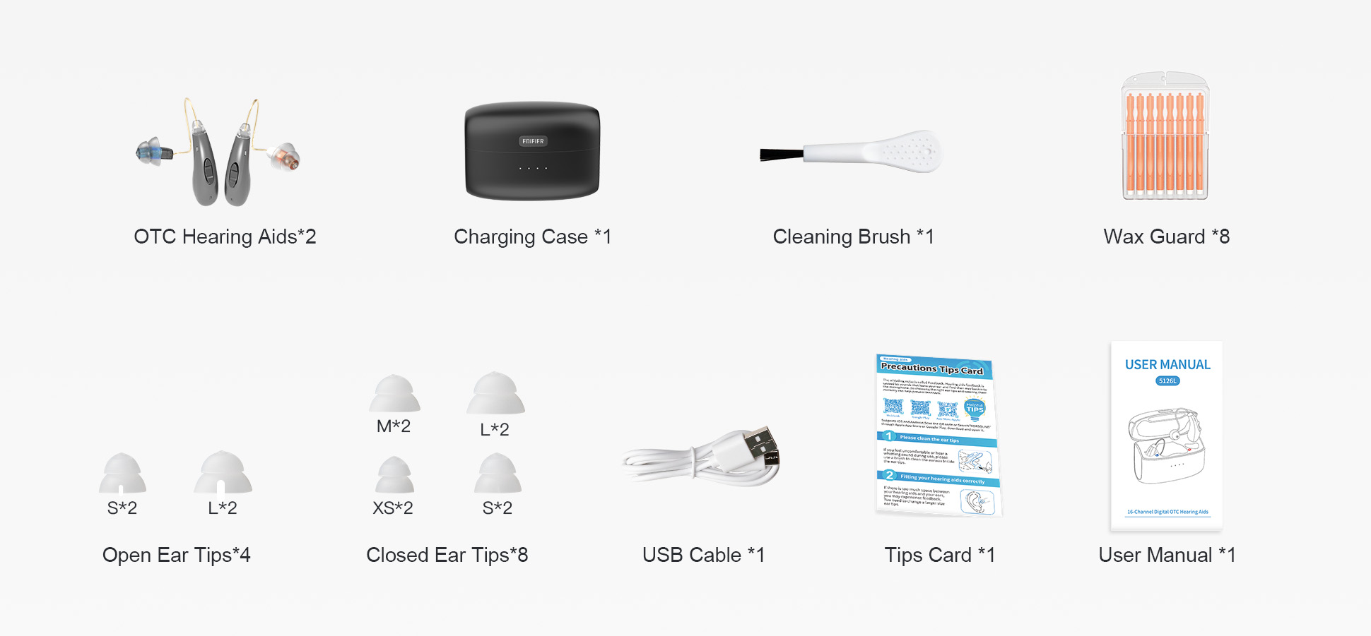 Reliable Supplier Discreet Invisible Design Rechargeable Smartphone APP Integrated for Hearing Impaired RIC Hearing Aids detail