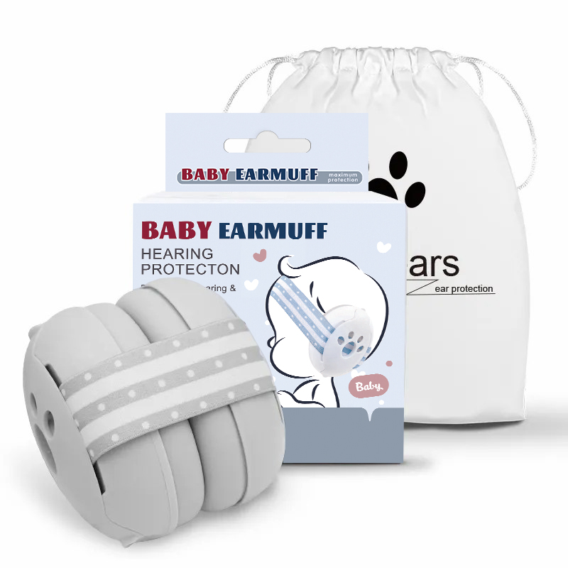 HQ Premium Eco-friendly Material Safety Noise Cancelling Ear Muffs Kids Hearing Protection Infant Baby Sleeping Earmuffs product view