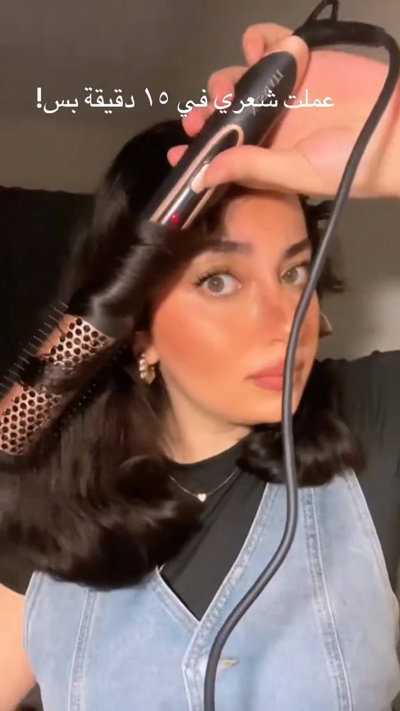 Automatic Ceramic Hair Curler Electric OEM&ODM 32mm Rotating Barrel Custom Colors PTC Heater 4 Temp Portable for Travel Home Use detail