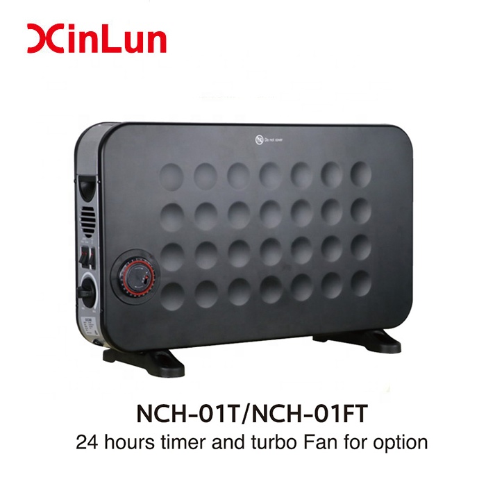 2000W Electric Convection Heater Digital With Remote Control Movetable Wheels Heating Wires Factory Price product view