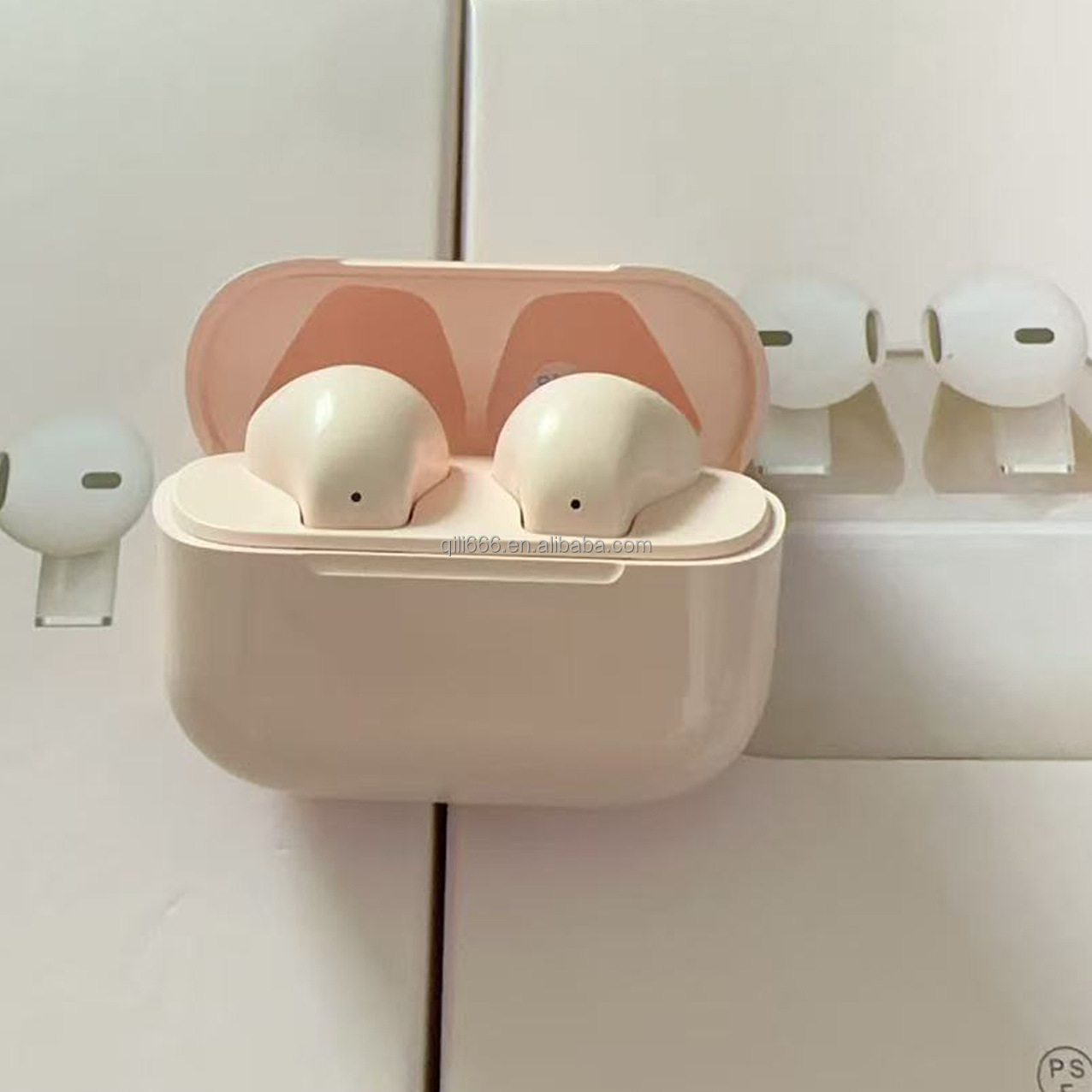 New Pro5s in Ear Wireless Earphones with Long Range High Sound Quality Compact and Universal Wireless Earphones detail