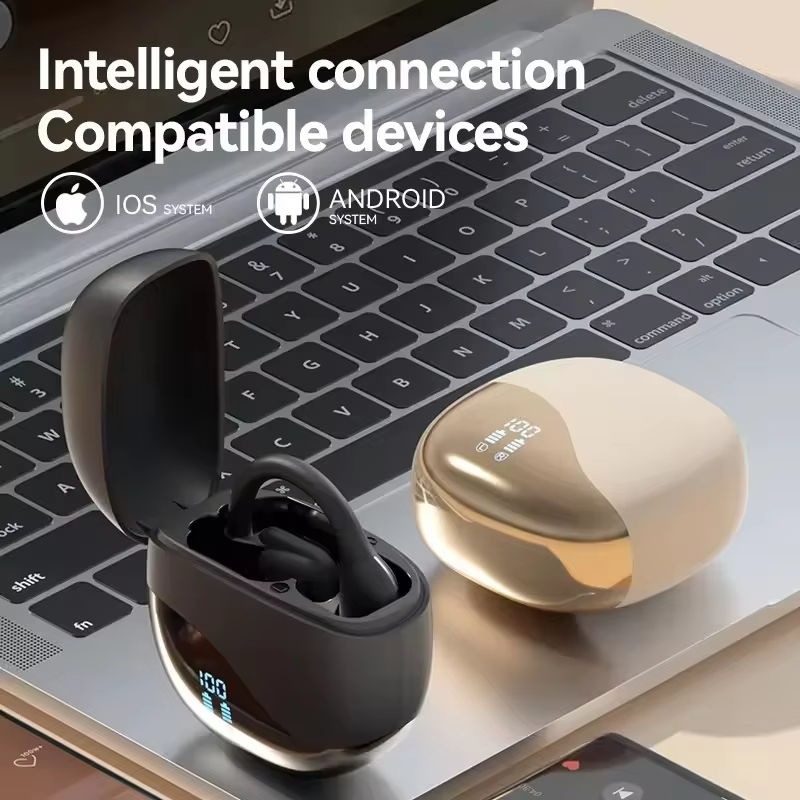 Hot Selling Ai Translator Earbuds 144 Languages Ear Hook Open air Conduction Tws BT Wireless Smart Translate Earphone product view