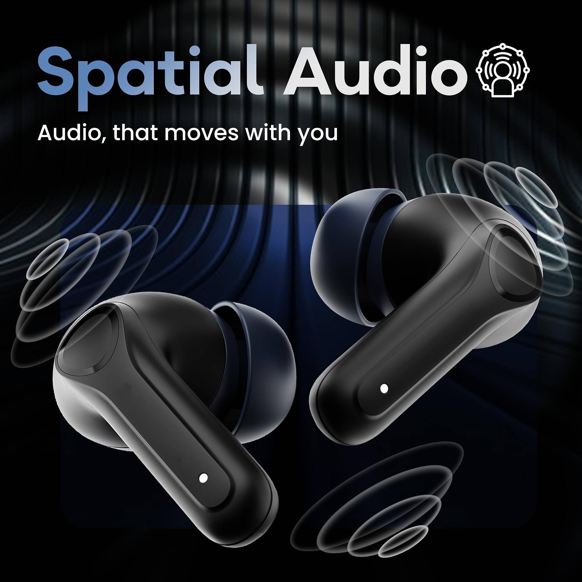 TWS Gaming Earbuds, BT 5.3 Earphones, HiFi Stereo Headphones, Low Latency with Mic, IPX7 Waterproof for Sports and Music product view