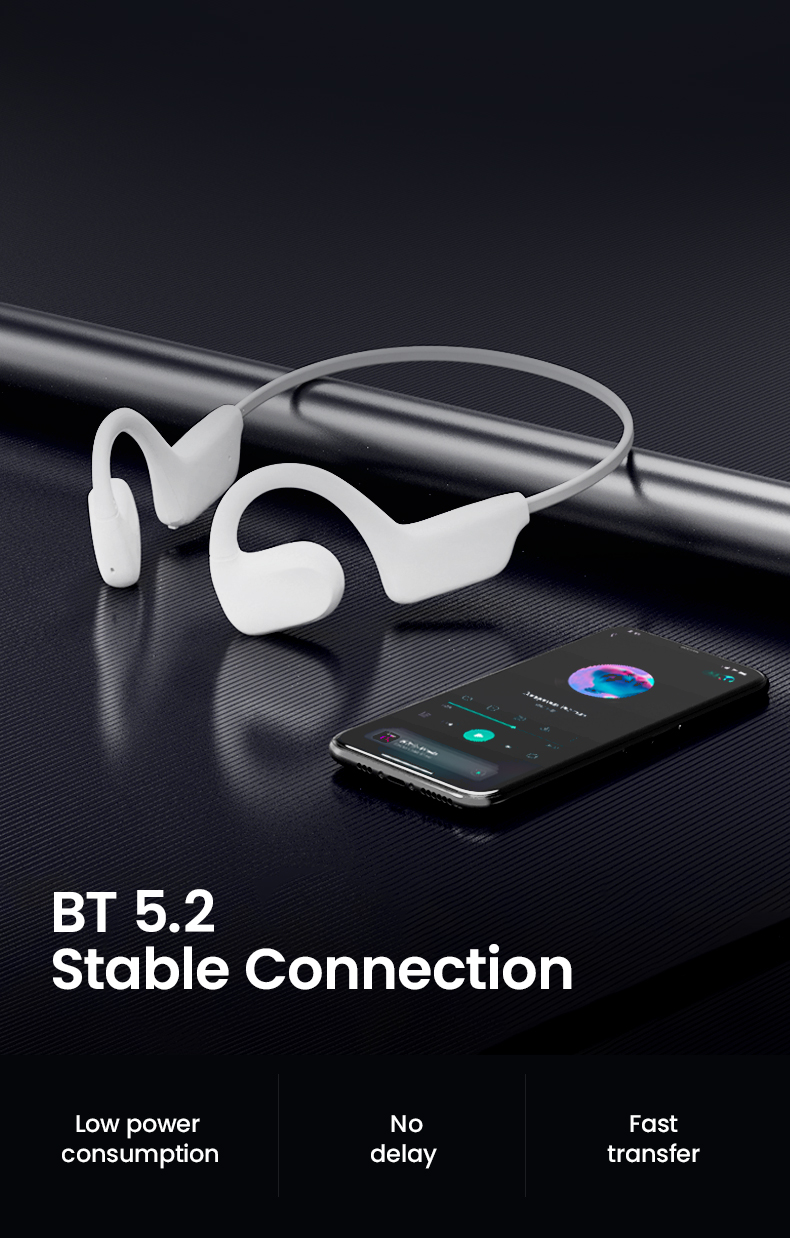 ALOVA Best Deal Air Conduction Wireless Headset Ipx5 Sport Earphone Open Ear Headphones Bluetooth 5.2 detail