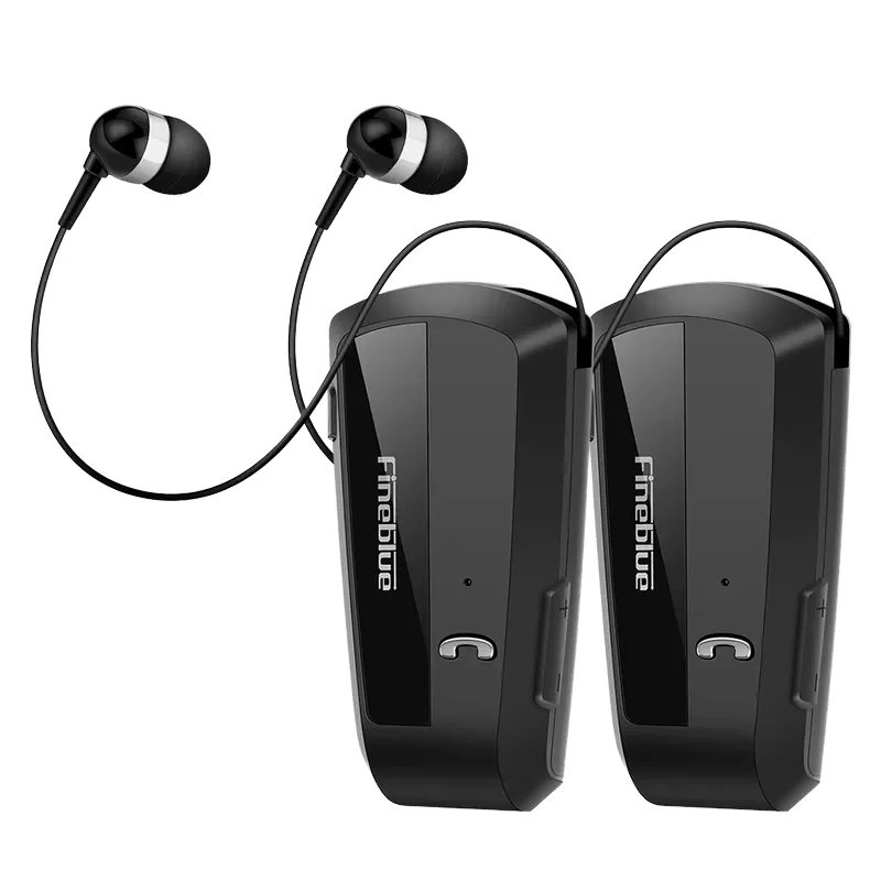 Fineblue F990 Pro for 5.3 Wireless Earphones IPX3 Waterproof LED Battery Private Mold In-Ear Handsfree Lavalier Design detail