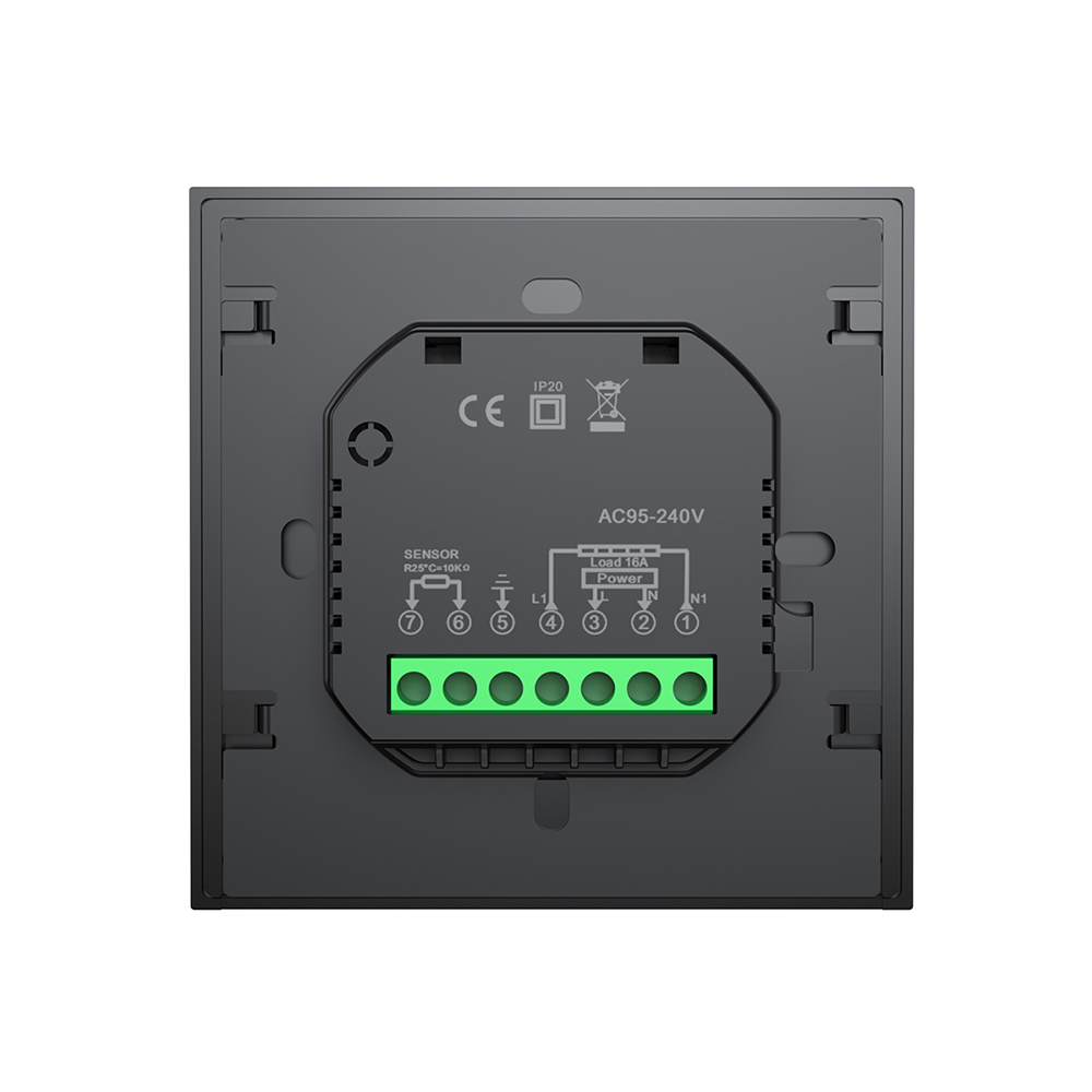 WiFi Smart Floor Heating Thermostat Color LCD Digital Temperature Controller for Electric Water Gas Boiler Home Heating detail