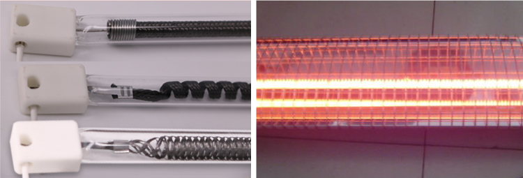 220v 1500w  One-touch Opening Umbrella Type Heater Desktop  IR  Infrared  Heating Outdoor Electric Heater Waterproof detail