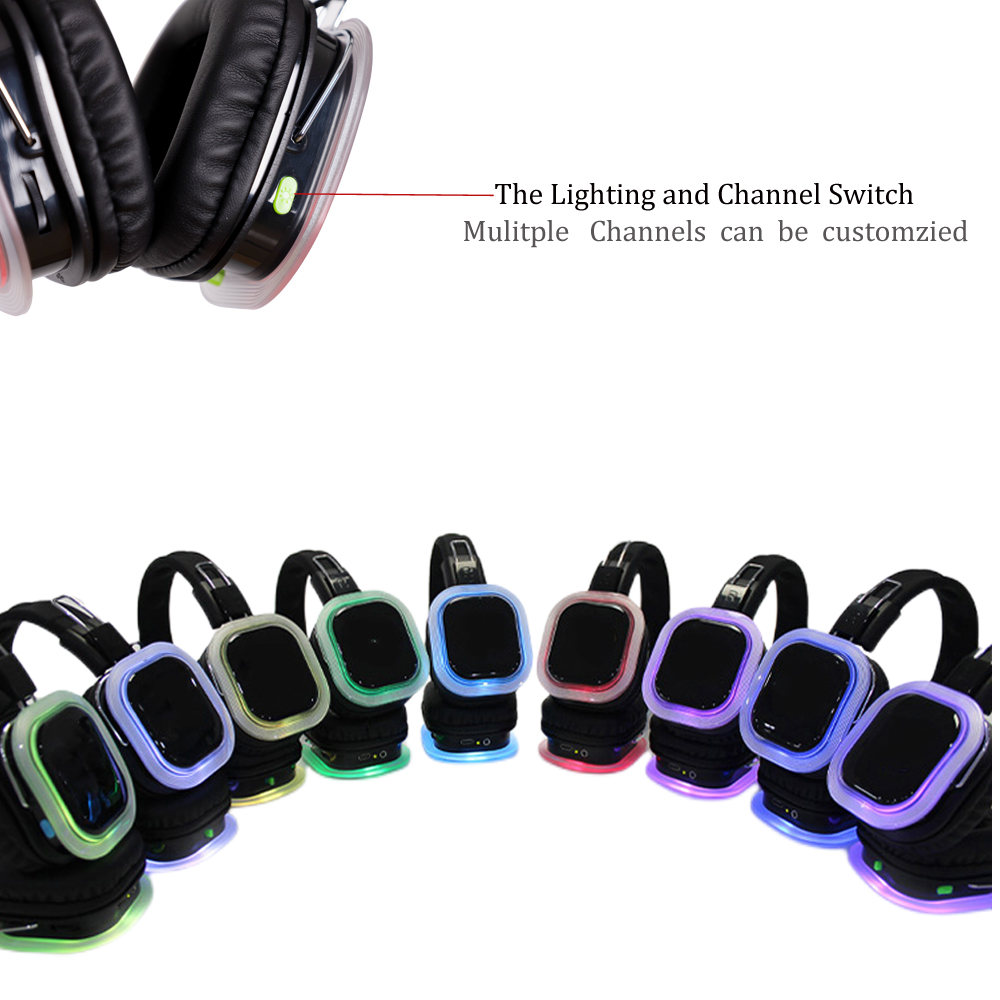 Cheap Wireless Headset Hot Selling Earphones Headphones Headsets Listening Wireless Headphone With Mic detail