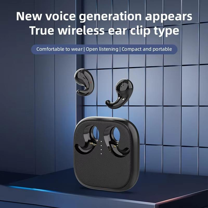 T70 Invisible Wireless Headphone Headsets TWS Earbuds Handfree 9D Stereo Sports Gaming Airbuds On-Ear Bt 5.4 Sleep Earphone product view