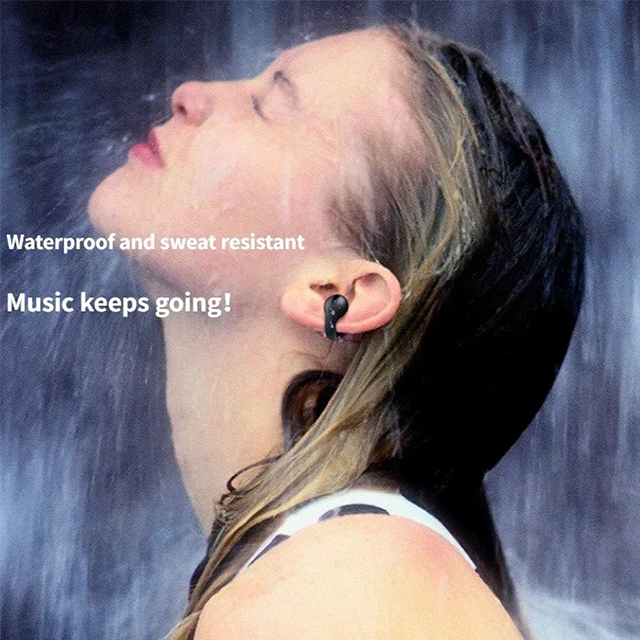 Clip-on  Earphones T75 TWS Earbuds Noise-Canceling Bone Conduction Earphones Wireless Sport Earbuds for Smart Phones product view