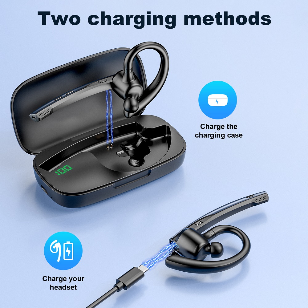 New Bee Wireless  Headset V5.1 Audifonos  Ear Hook Business Wireless Earphones for Phone Calls product view
