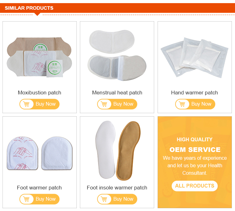 Provide Warm Custom Warm Stickers Portable Warmer Pad Heat Patch air Activated Heating detail