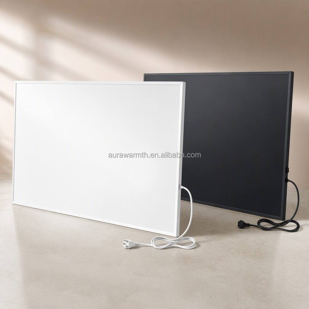OEM Customization Aluminum Frame  No Noise Freestanding Ceiling Wall Mounted Carbon Crystal Infrared Overheat protection Heater detail