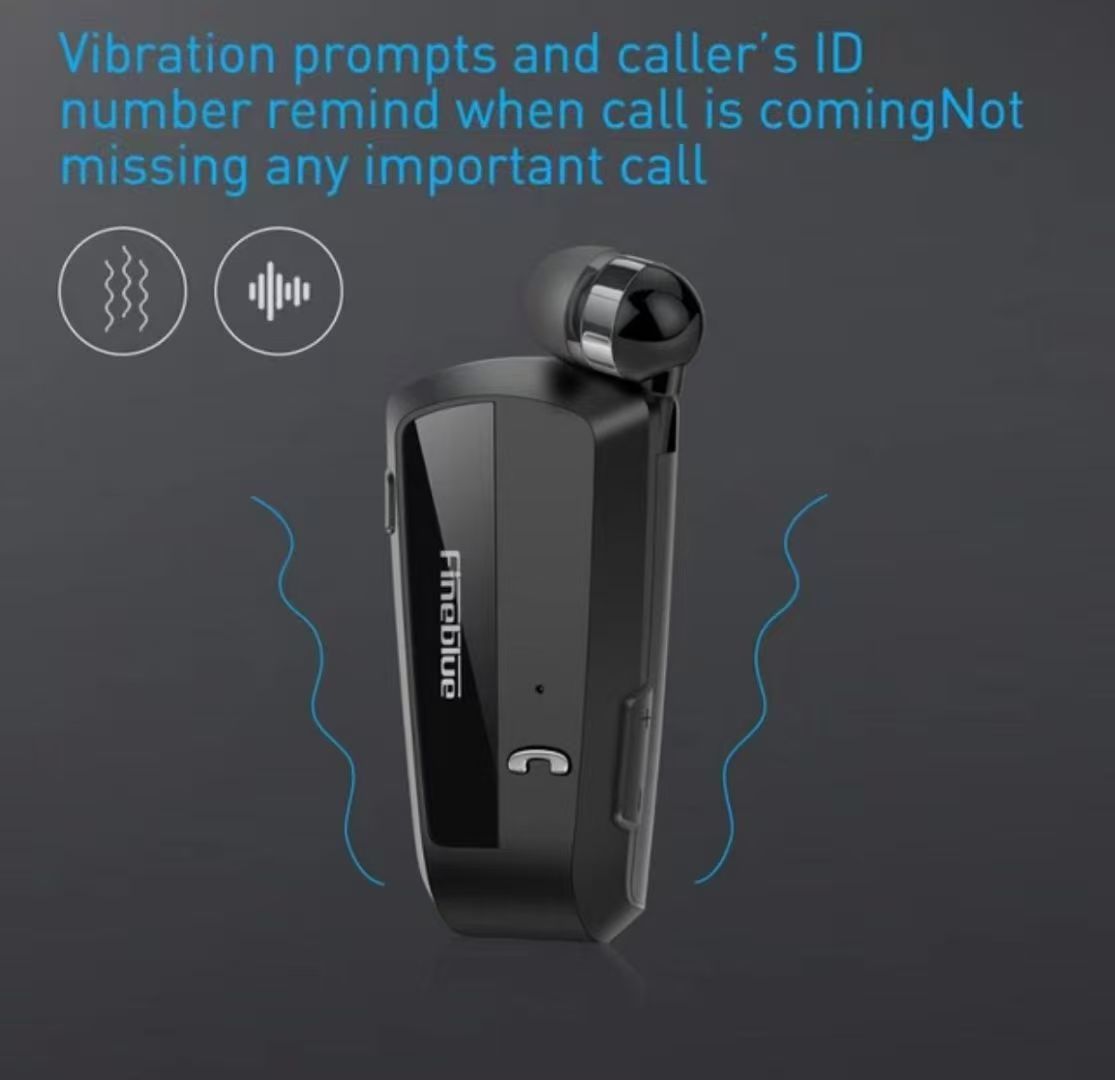 Fineblue F990 Pro for 5.3 Wireless Earphones IPX3 Waterproof LED Battery Private Mold In-Ear Handsfree Lavalier Design product view