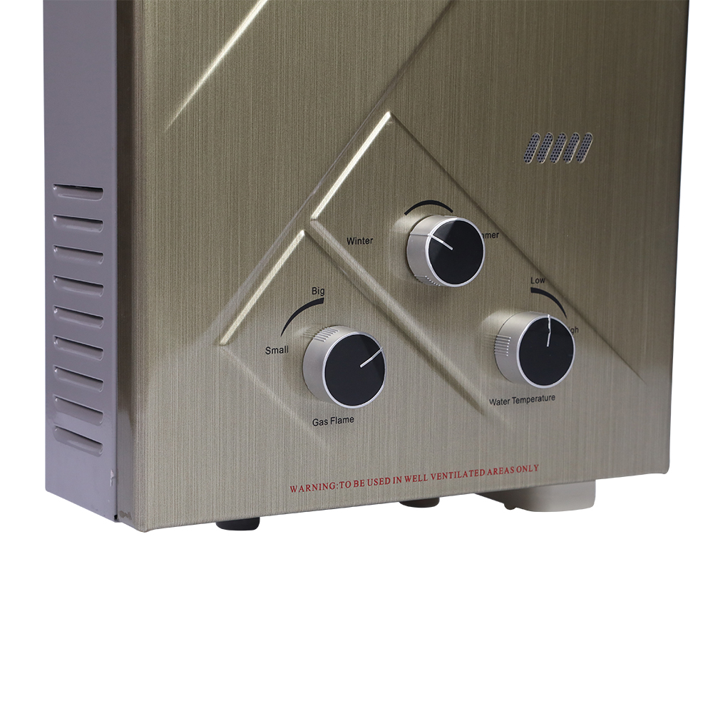 Technology Wholesale Price Whole House Tankless Gas Instant Hot Water Heater Copper Heat Exchanger Electric for Household Use detail