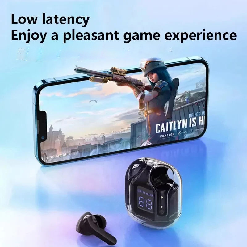 Eraysun Air31 Earbuds Transparent TWS True Wireless Noise Cancelling In-Ear Gaming Headset Waterproof Business Boat Earphone product view