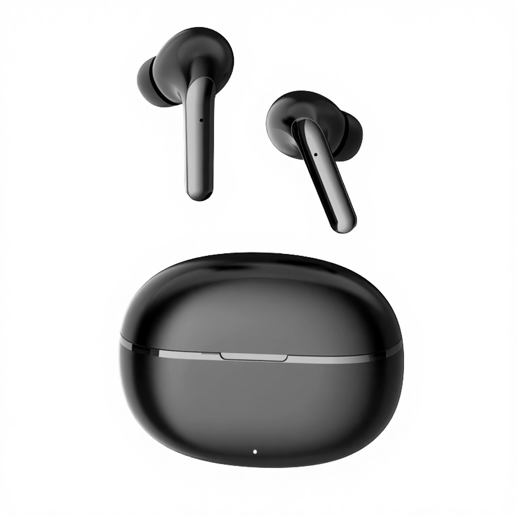 Wireless In-Ear Earbuds LED Battery Display IPX5 Waterproof Stereo Sound Touch Control Bass Headphones for Sports Gym product view