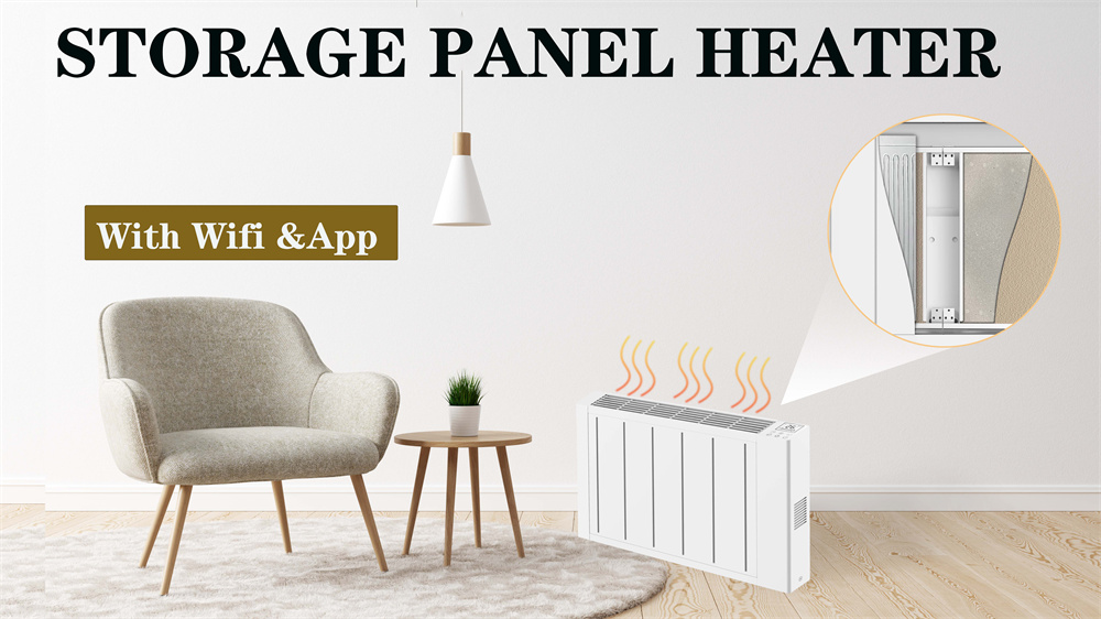 1000W 1500W 2000W Reliable Wall-mounted Electric Economic Heater Ceramic Coating Home Electric Heater detail