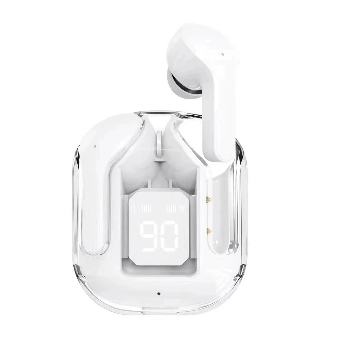 Factory Wholesale Silicone Wireless BT Earphone Ari31 Digital Display HK3 Gaming Headset Semi In-Ear Headphone TWS Earpiece product view
