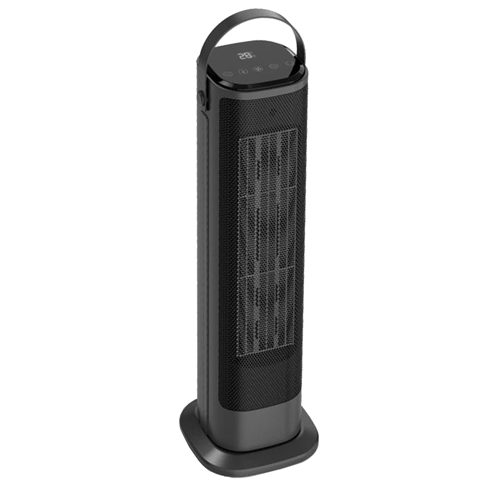 Small Silent Three Heating Mode Human Sensor Overheat 0-7 Hours Timer Air Filter LED Indicator  600W Mini Ceramic PTC Fan Heater detail