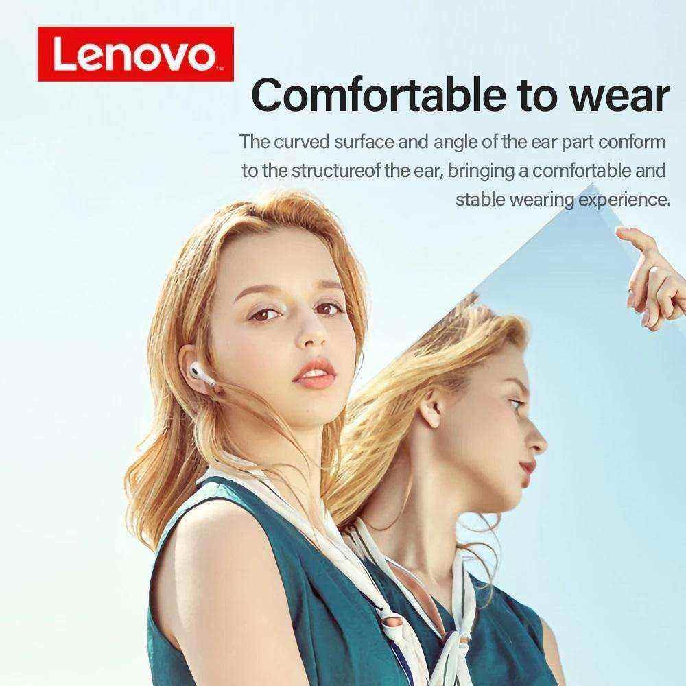 Original Lenovo Thinkplus LP40 TWS Earbuds BT5.0 IPX4 Waterproof 8mm HiFi Gaming Sports Wireless Earphones Audifonos Auriculares product view
