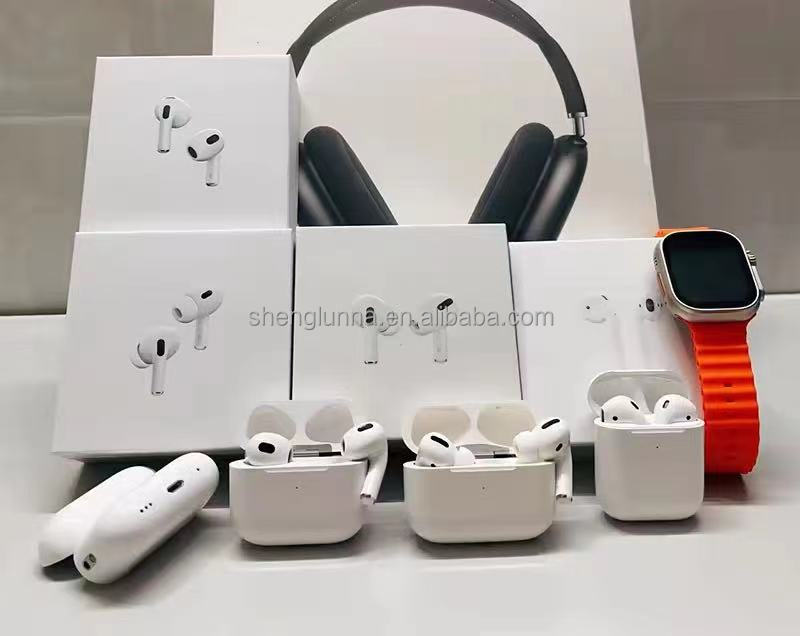 Us Warehouse Direct Sales Noise Cancelling Air Earphones Pro2s Pro Anc Pro 2 Pro 3 2nd Anc 4rd 4 Generation Earbuds for Iphone