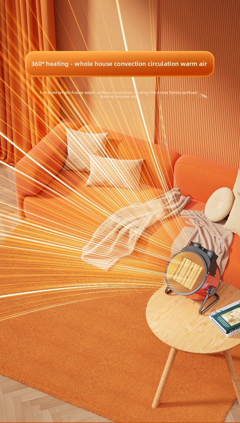 Modern Home Desktop Fast Heating Portable Energy-saving Touch Control Smart Home Electric Heater for Bedroom detail