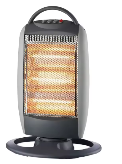 High Quality 1200W Portable Electric Fan Heater Overheat Protection Freestanding Energy Efficiency A+++ for Bedrooms Living product view