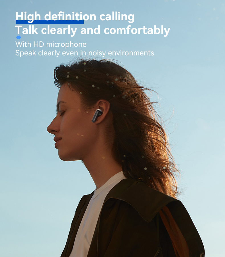 Yesido TWS25 BT5.3 TWS  With HD Microphone Without Delay Semi-In-Ear Headset Wireless Earphone Wireless Headphone detail