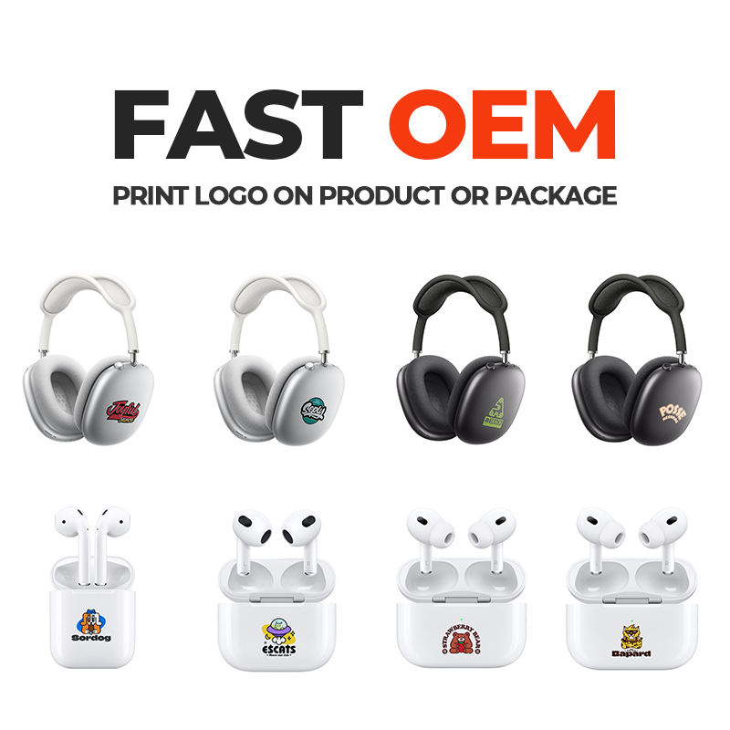 OEM Custom LOGO Earphone Earbuds Ship From USA EU Personalized Headset | Private Brand Headphones | TWS Blue Tooth Earbuds product view